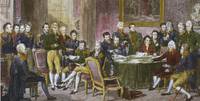 Sitzung der Staatsmänner auf dem Wiener Kongress